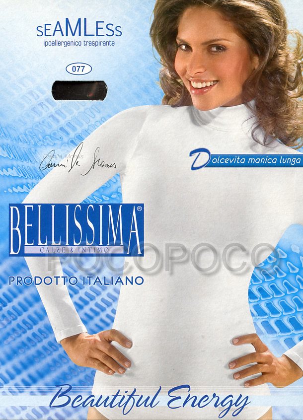 Dolcevita donna in microfibra London Intimidea manica lunga 210666